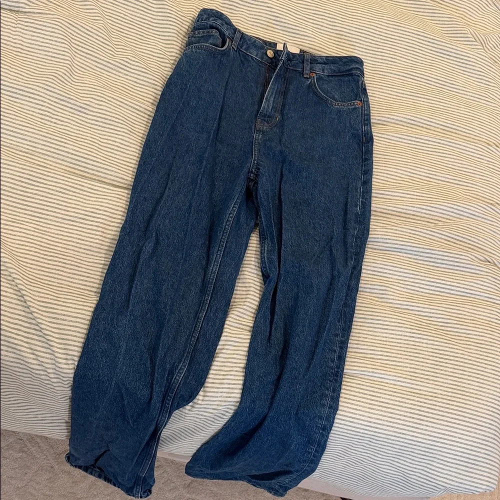 Reformation Medium Wash High Waisted Jeans